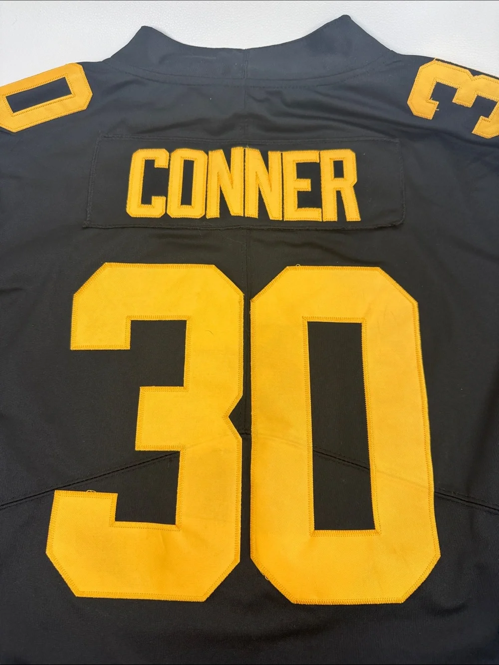 Nike Black Gold Pittsburgh Steelers #30 Football Jersey Conner Signed Size M